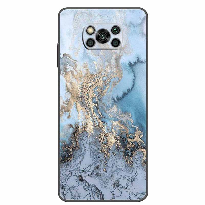 Case For POCO X3 Pro Soft Silicone TPU Black Bumper Cover For Xiaomi Poco X3 NFC Phone Back Cases PocoX3 X 3 X3Pro Cat Cartoon