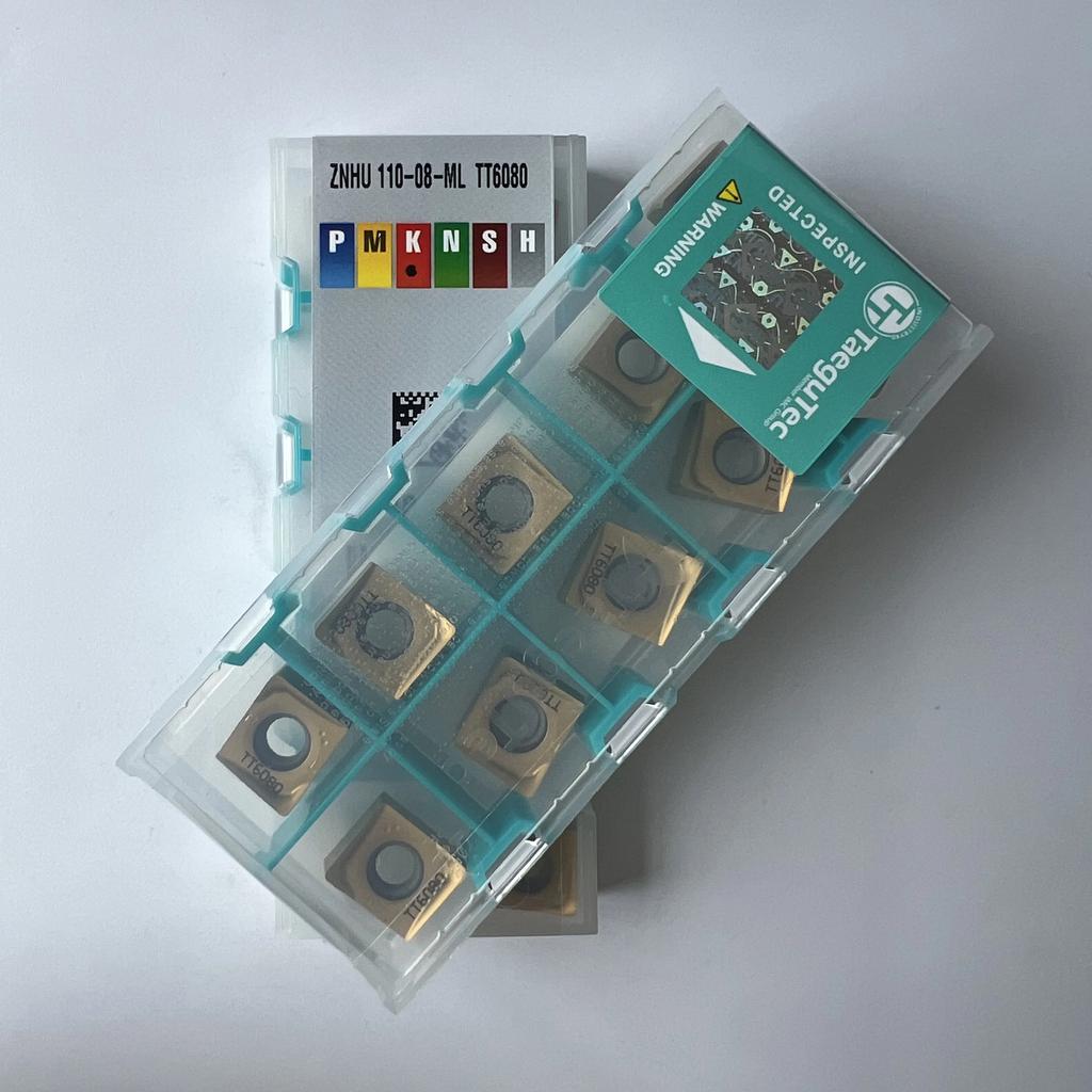 TaeguTec / ZNHU110-08-ML TT6080 / Original Carbide Blade 10 Pcs