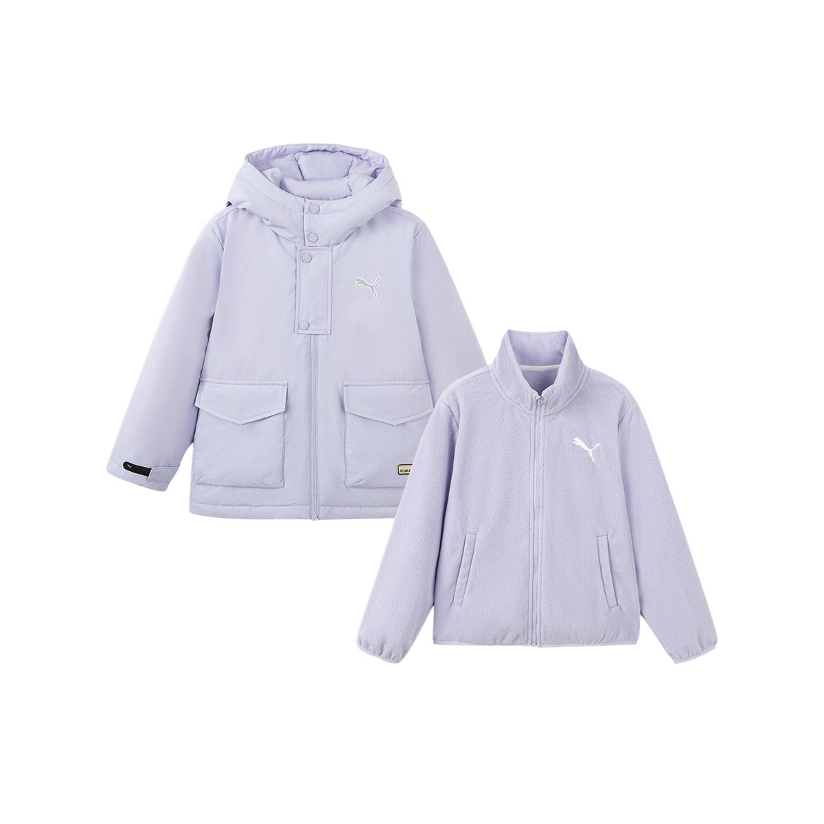 PUMA Performance Down Jacket Kids Pink Purple 353424107204-70001 120