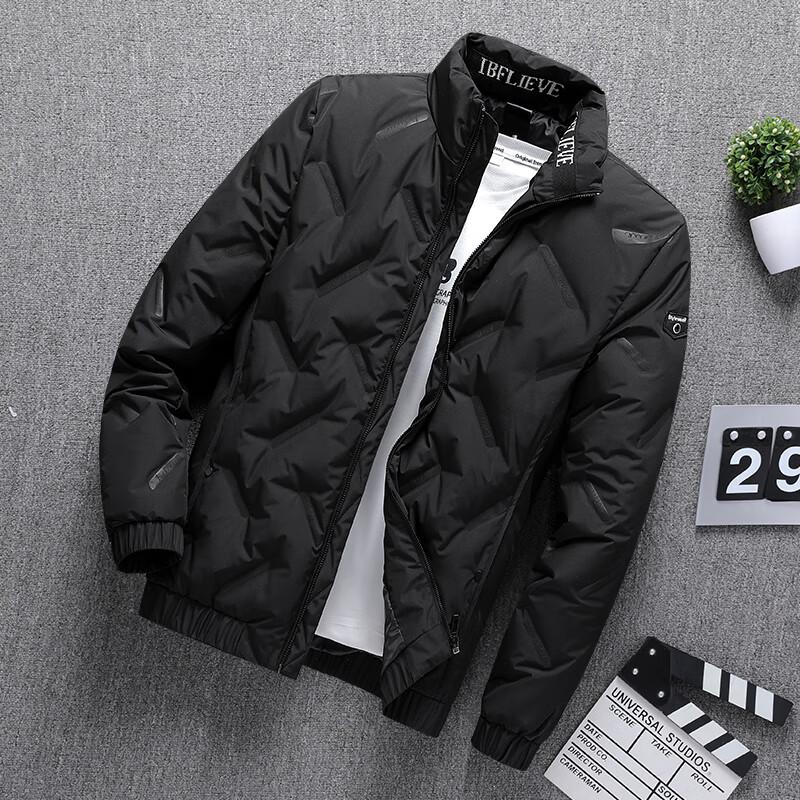 JEEP SPIRIT Men's Stand Collar Winter Padded Jacket