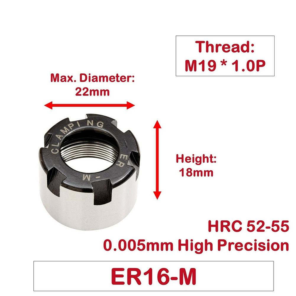 High Grade ER 111620253240 AMUM Nut for Milling Chuck with Reduced Deformation