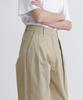 MUSINSA STANDARD WOMAN Women'S Reverse Two-Tuck Wide Chino Pants [Beige]