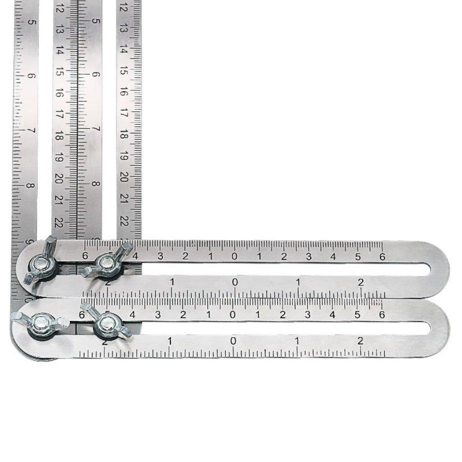 Buy Free Time Multi Angle Stainless Steel Measuring Rulers Folding