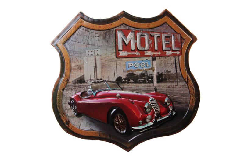 

Декоративная настенная панель 3D Motel & Red Chevrolet на тему