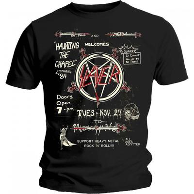 T-shirt Slayer unisex adulto Haunting 84 Flier