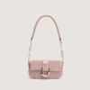 Elegant Minimalist Diamond Pattern Chain Shoulder & Crossbody Bag