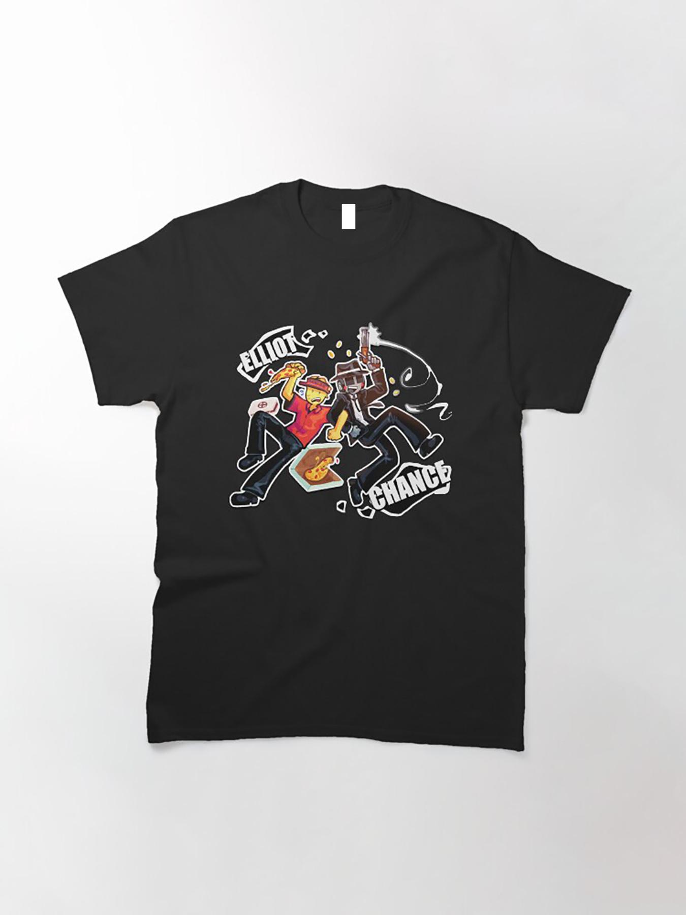 

Men s Forsoaken Partners in Crime Graphic T-Shirt- Classic Crew Neck M