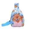 Preschool Children Capybara Nylon Crossbody Bag Animal Pattern Design Everyday