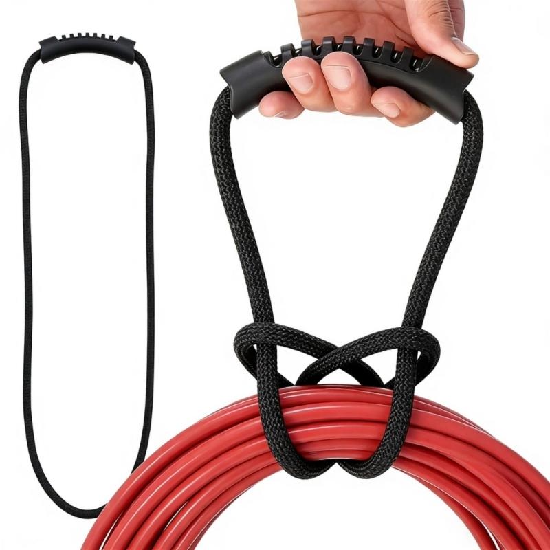 Flexible Length Bundling Straps Carry Cable Organizers for Organizing Water Pipe & Cables in Home or Workplace Setting