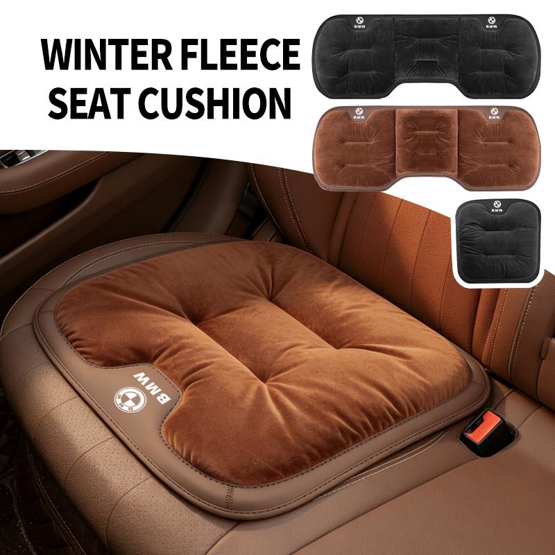 MXUI1 Car Seat Front Rear Winter Warm Comfort Velvet Cushion Accessories For BMW M3 M5 X3 E93 F10 F20 F30 F40 F15 F25 F26 F31 F49 F86