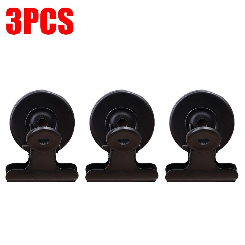 20/1pcs Black Magnet Clips Refrigerator Magnet Clamp Whiteboard Magnetic Photo Wall Metal Storage Hook for DIY Office Kitchen
