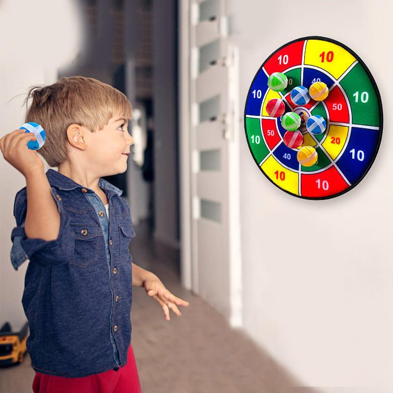 Dart Board Set Cute Cartoon Safety Dart Board Set Party Games Toddler Activity For Indoor Outdoor
