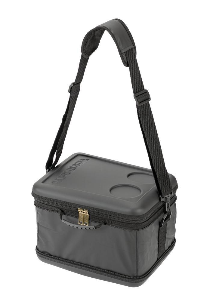 Captain Stag Super Cold Cooler Bag Type 12L Foldable for Matte 2, Capacity, Storage, Black, UE-661