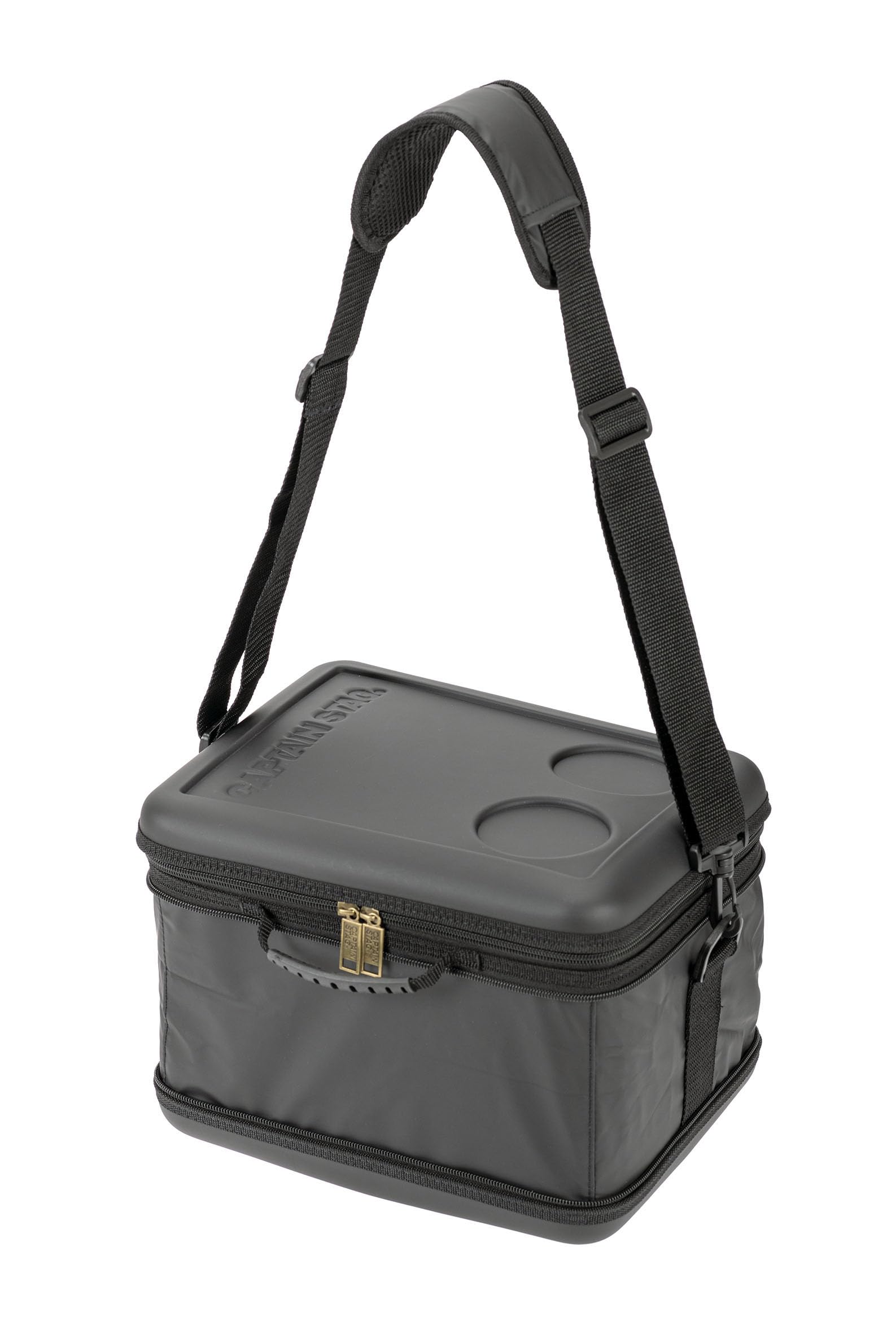 

Captain Stag Super Cold Cooler Bag Type 12L Foldable for Matte 2, Capacity, Storage, Black, UE-661