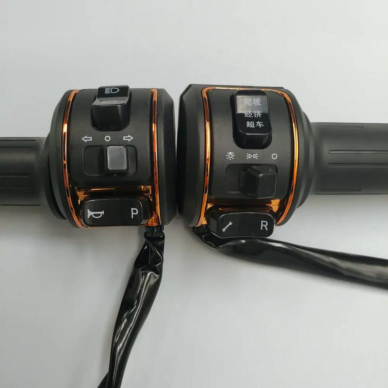 Electric Scooter Right and Left Handle Accelerator,Combination Switch Assembly Reverse,3 Speed,turning,horn Button Repair Part