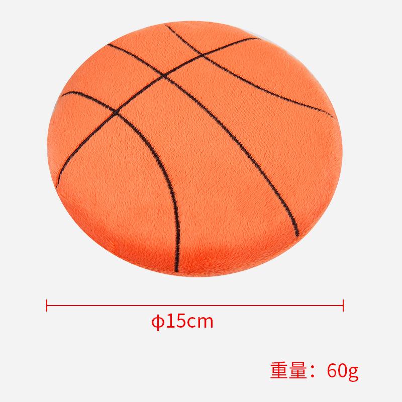 Pet Cat Dog Plush Sound Resistant Chew Grinding Toy Pet Throwing Supplies Basketball Football Rugby Ball Frisbee Dog Accessories