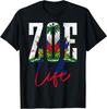 2025 New Model Haiti Flag Zoe Haitian Life Pride Vintage Haiti T-Shirt
