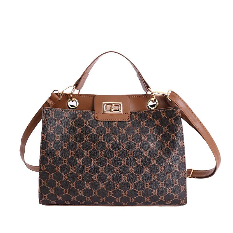 Modna, Duża pojemność, Prosta i Elegancka, Retro Torba na ramię do pracy