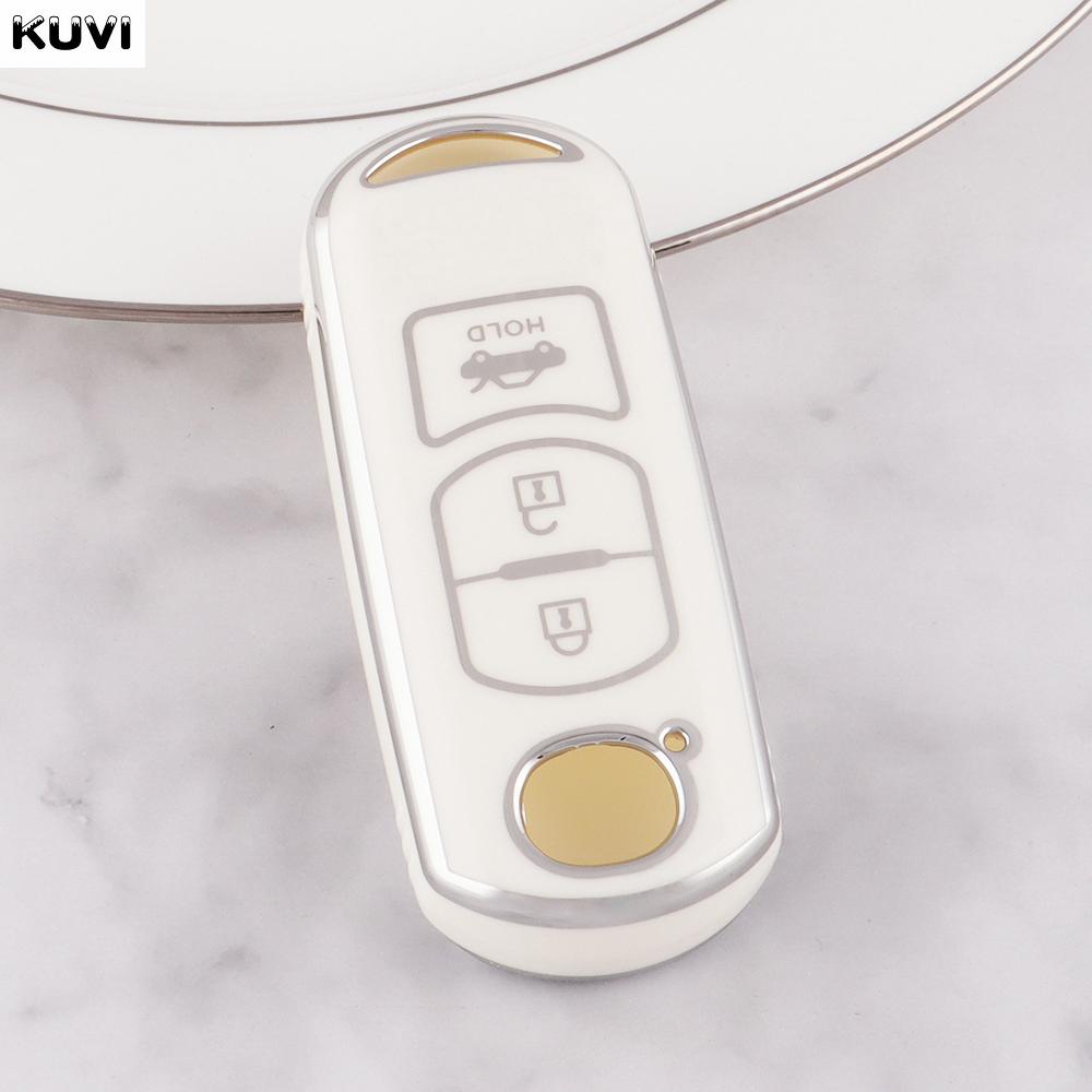Husă Carcasă Cheie Telecomandă Auto TPU Pentru Mazda 2 3 6 Atenza Axela Demio CX-5 CX5 CX-3 CX3 CX7 CX-7 CX-9 CX9 MX5 Accesorii