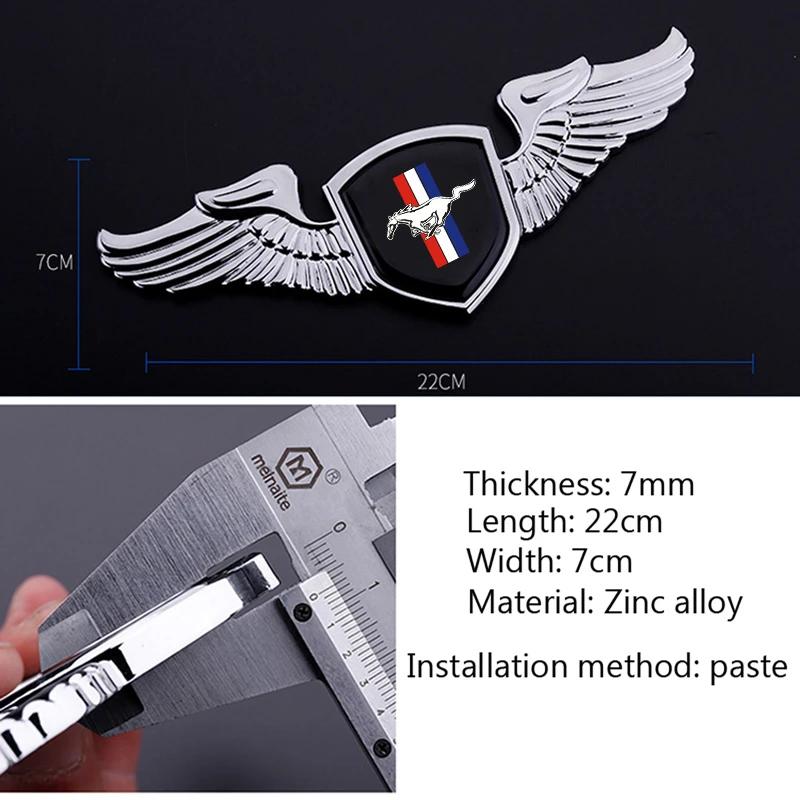 Car Sticker Car Hood Emblem Sticker for Ford Mustang Explorer Ecosport Shelby Focus 2 Ranger Mustang Kuga Mondeo Galaxy Transit