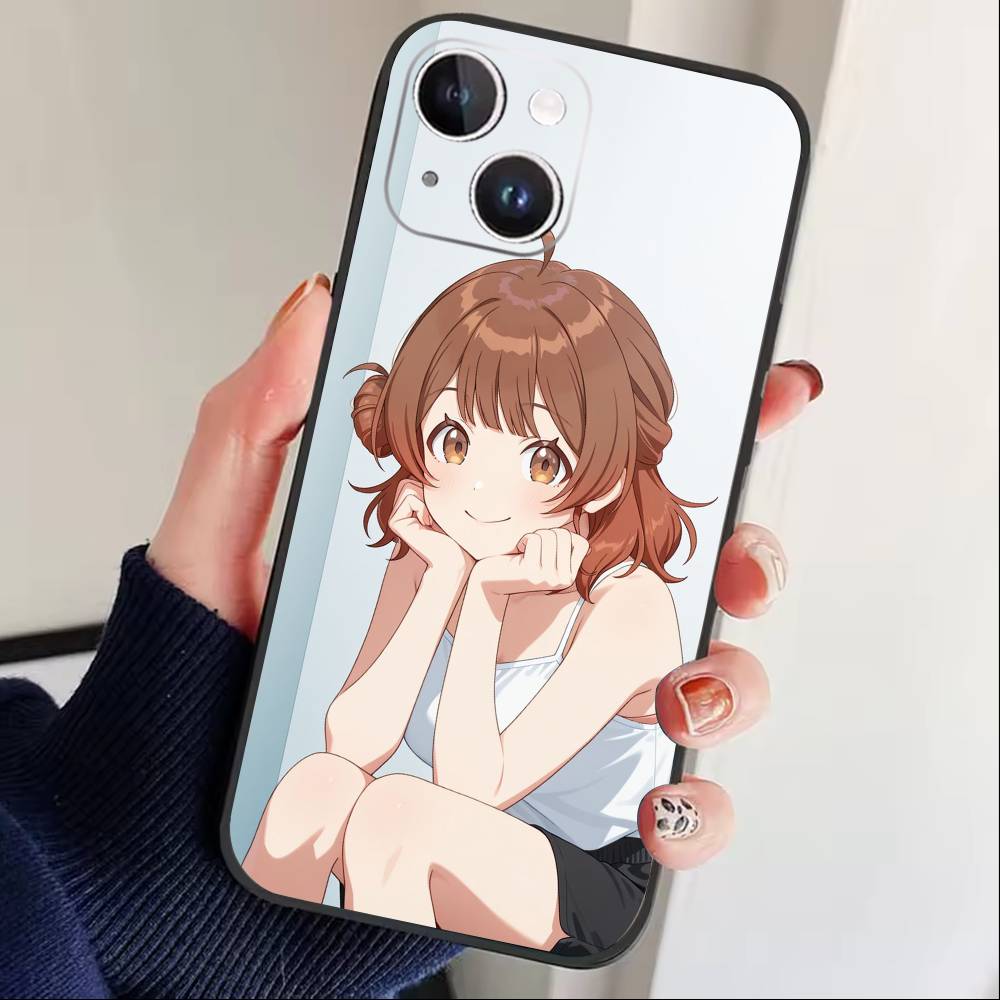 Love Live Nakasu Kasumi Phone Case For iPhone 16,15,14,13,12,17,Pro Max,Plus Silicone Black Case