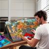 Tiltable Puzzle Board with Stand and Protective Cover and 6 Storage, Portable Puzzle Table Holds 1000pcs DIY,Puzzle Gifts