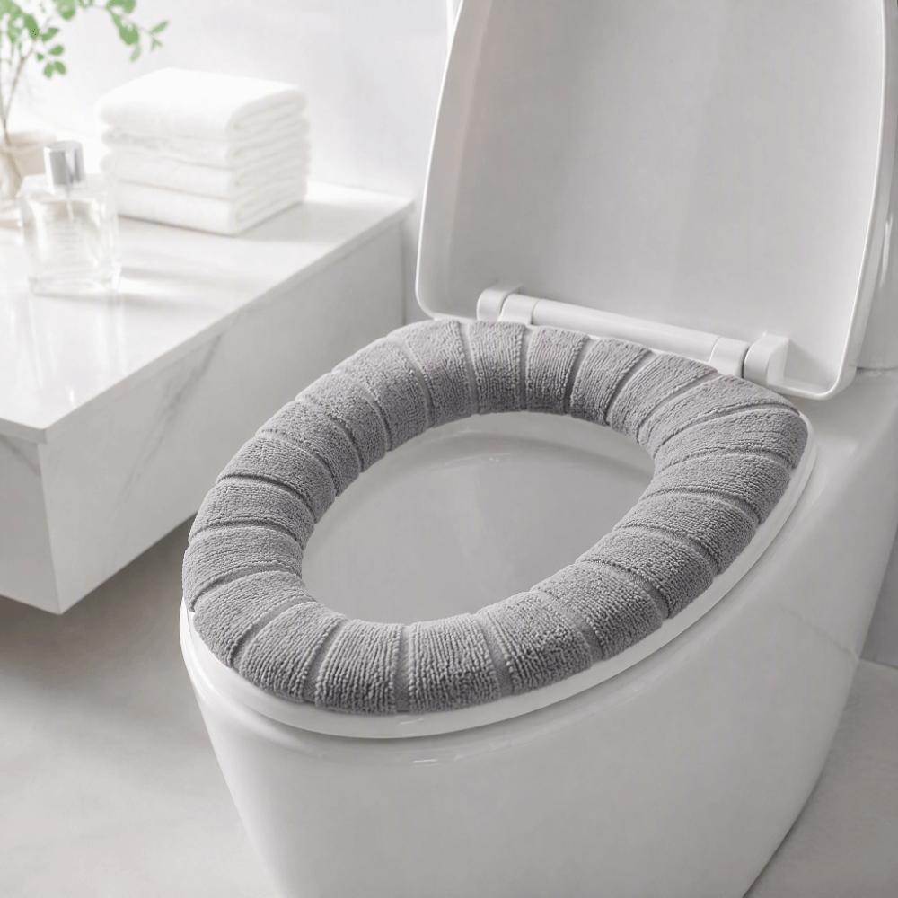 5 Pack Thickened Material Toilet Seat Cover 5 Color Combinations Toilet Seat Pad  RV Toilet