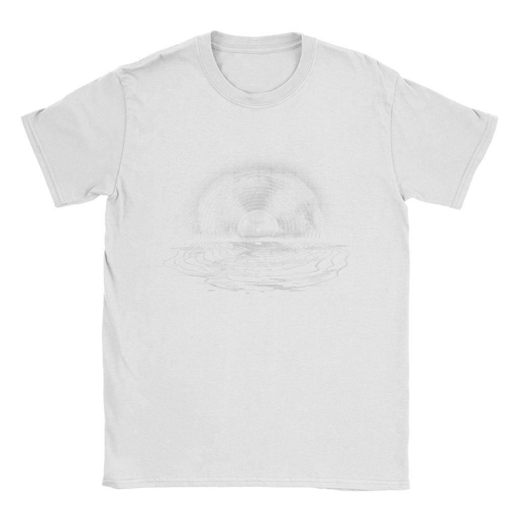 Vinylová hudba Vinyl Měsíc Sběratelé milovníků vinylových desek Tričko Léto Volnočasová trička Muži Nadměrná velikost 5XL Oblečení Krátký rukáv