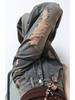 Big Size Broken Hole Wide Leg Denim Trousers Women Autumn Design Sense High Waist Hundred Versatile Loose Straight Trousers Long Denim Pants