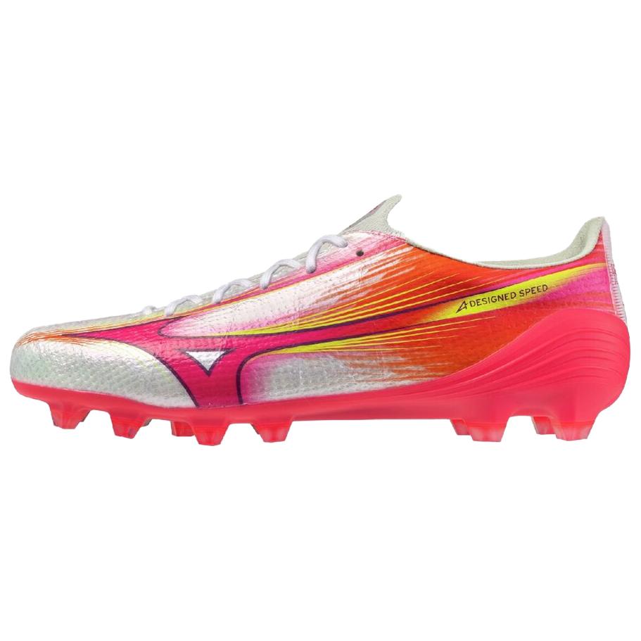 

Mizuno Alpha 3 Soccer Shoes Unisex Pink White P1GA266264 41