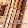 4Pcs Quick-drying Capibara Fountain Pen Replacable Ink Fountain Pens Writing Stationery  Studengt