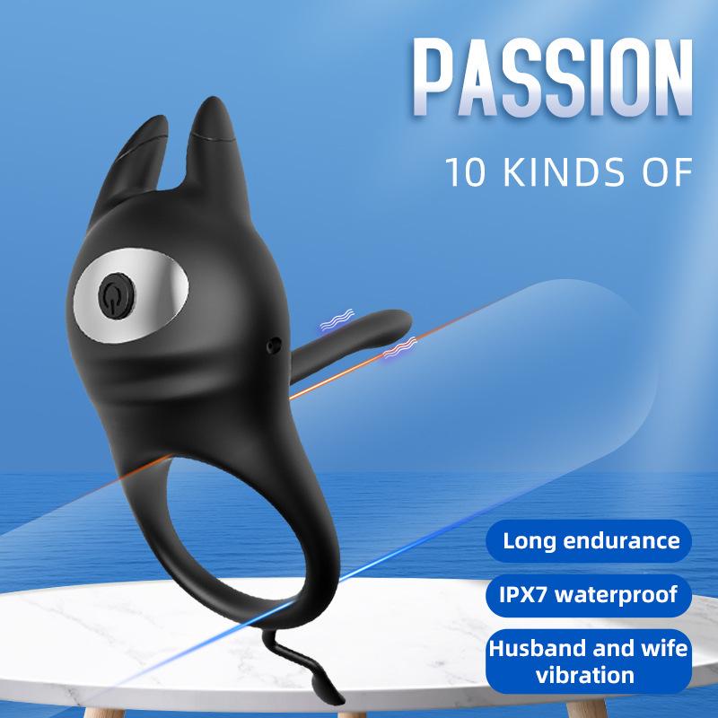 Vibrating Cock Ring Adult Sex Toys for Men Couple Vibrator for Penis Stimulator Vibrator Penis Ring with Clitoral Vibrator Couples Sex Toys