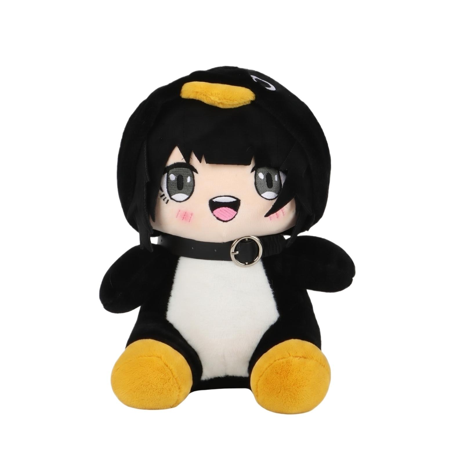 

Plush Doll Soft Stuffed Toy Collectible Decorative Figure with Detailed Clothing and Realistic Hair for Display and Gift one size