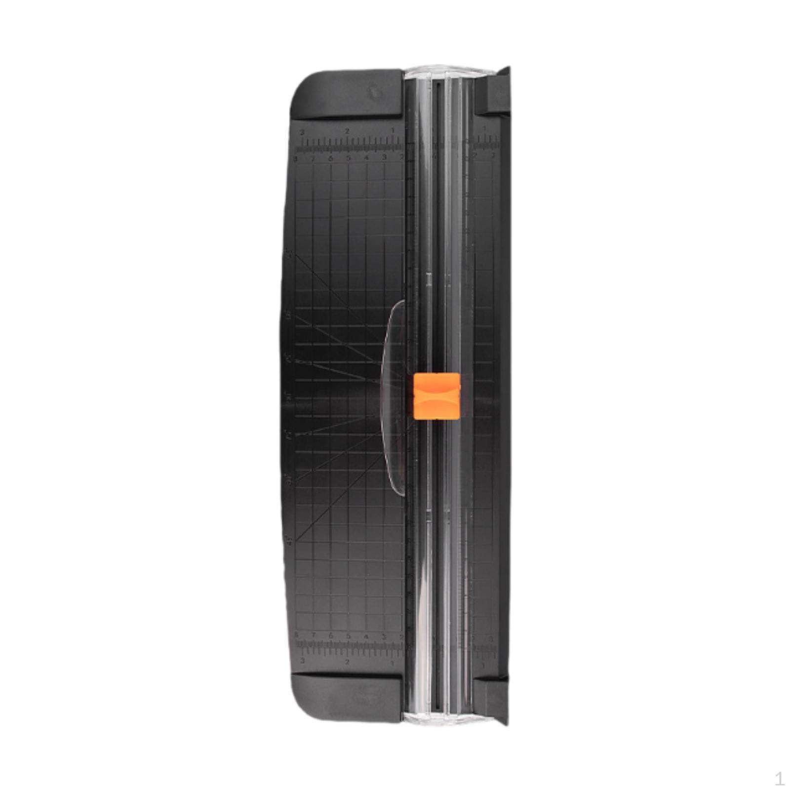 

Різак для паперу A4 з антиковзним дном, тример для DIY скрапбукінгу, запрошень чорний