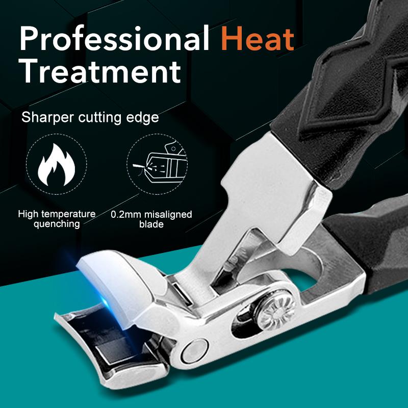 Anti-Splash Nail Clippers Large Thick Hard Special Nail Trimmer Nail Scissors Household Manicure Tools