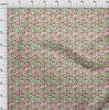 oneOone Cotton Flex Fabric Watercolor Floral Decor Fabric Printed BTY 40 Inch