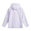Li Ning Sports Trend Series Solid Color Hooded Three-In-One Fleece Long Sleeve Windbreaker Women Outerwear Sea-Salt-Purple AWBU024-4