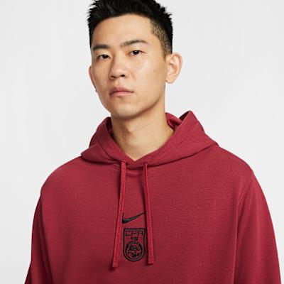 Men's Sweatshirt Nike Sweatshirt Men's Dark Team Red