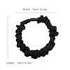 high qualitySet of 100 Satin Elastic Hair Scrunchies, Seamless Ponytail Holders, Assorted Hair Ties, And Bands Designed for Thick And Curly Hair.
