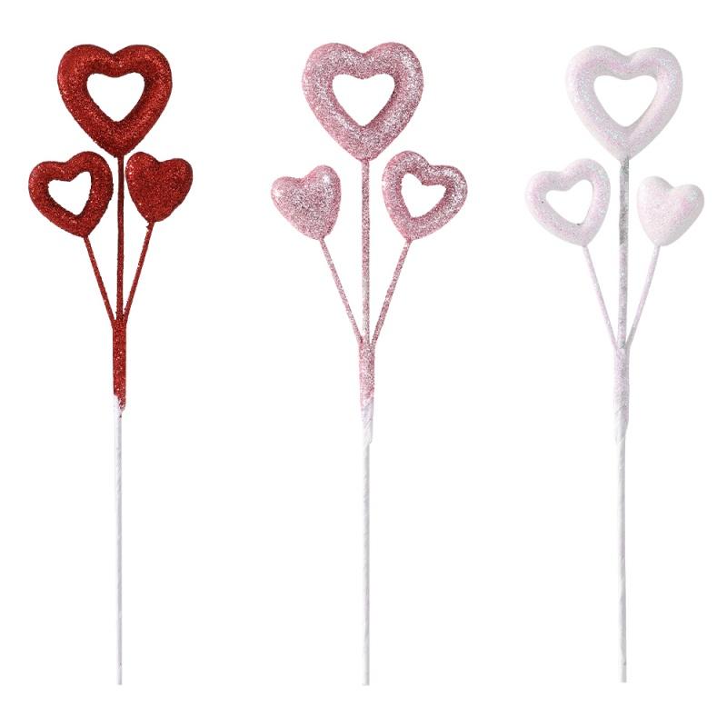 35cm Love Heart Foam Artificial Branch Decoration for Home Wedding Marriage Decor Valentine's Day DIY Gift Ornaments Accessories