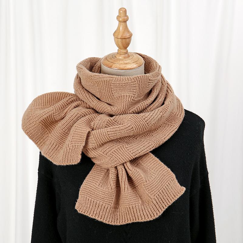 Marke Warmer Karomuster Kaschmir Poncho Schal Schal Luxuriöser Druck Dicke Pashmina Winterdecke Wickel Bufanda Lässiger Hijab Stolen Echarpe