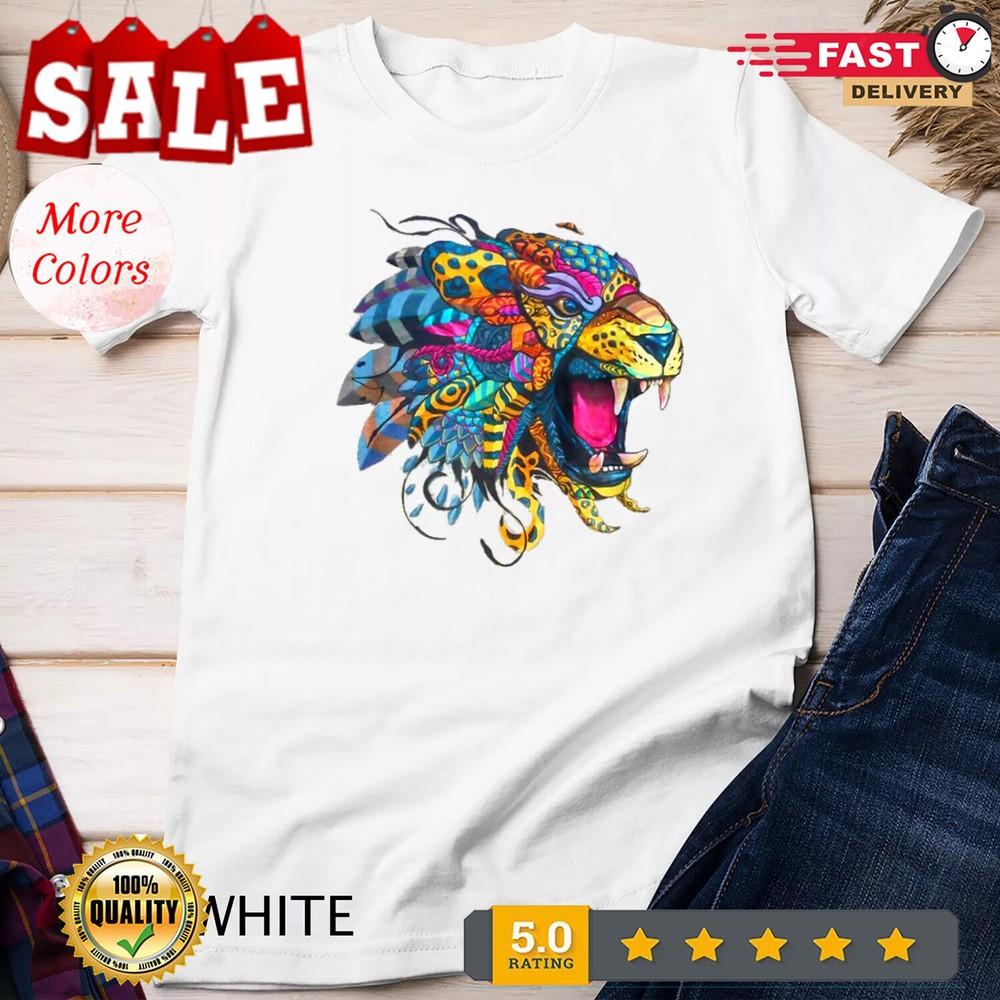 2025/Colorful Tiger Alebrije Unisex T-shirt Unisex T-Shirt XXL