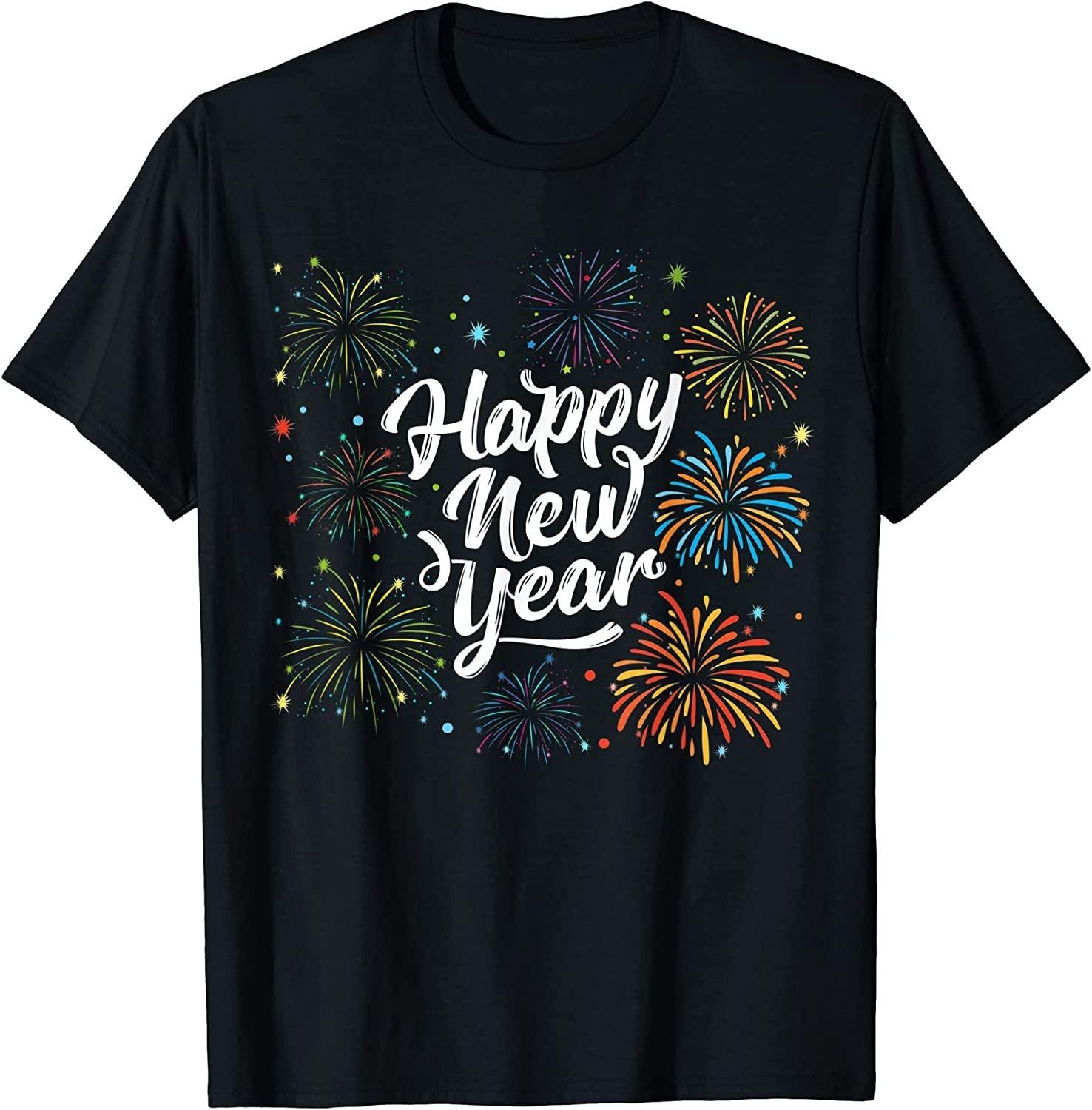 NEW LIMITED! Happy New Year Party - Funny New Year s Eve Tee - MADE IN USA XXXL