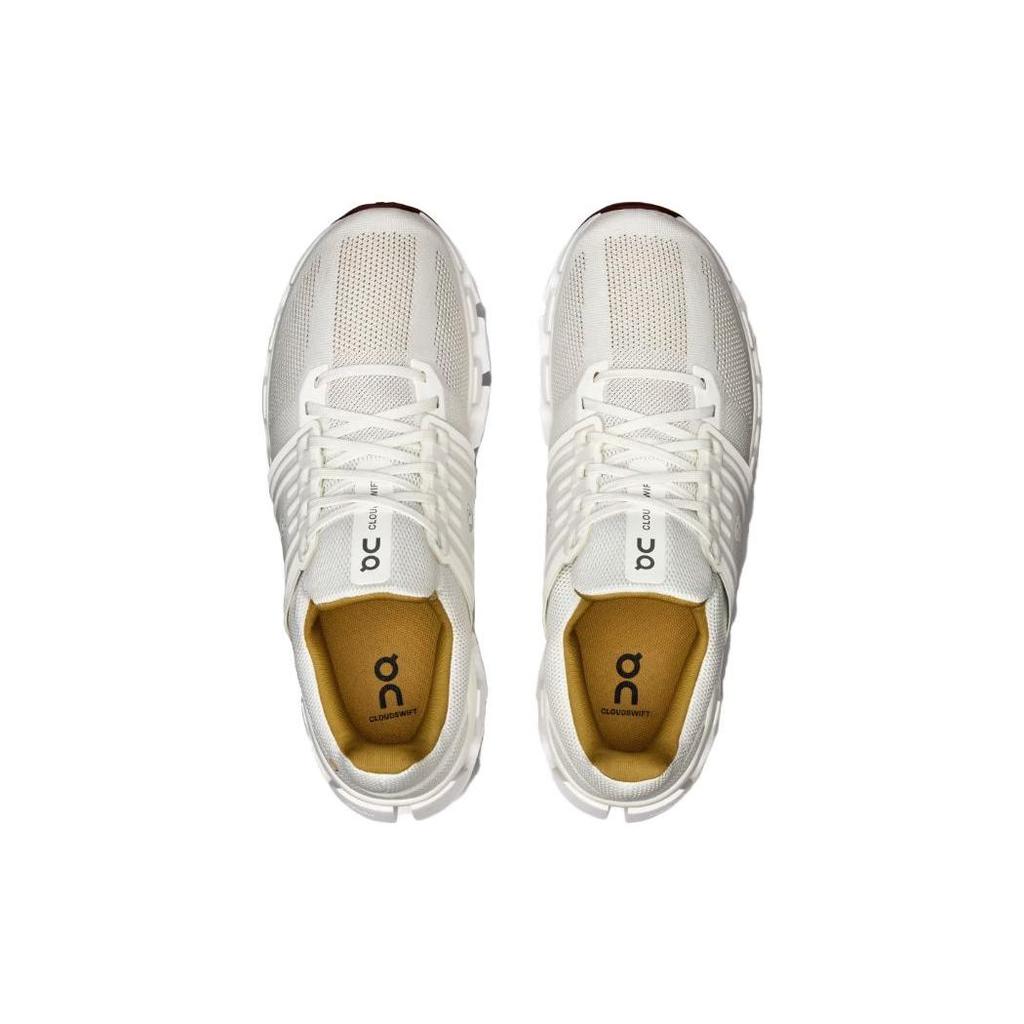 On Cloudswift Versatile Comfortable Low-Top Shock Absorbing Durable Running Shoes Men Sneakers White 3MD30181407