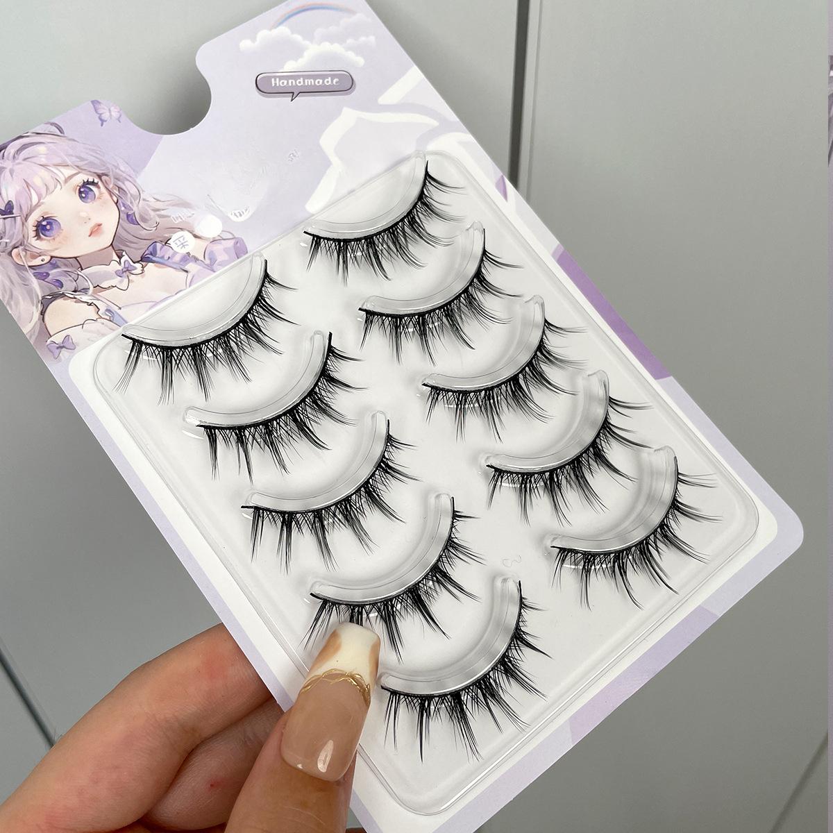 

Накладные ресницы One Piece Simulation Fairy Comic Demon Whole Natural European and American Barbie