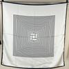 [Niche] Nordic Style Simple Temperament Small Square Scarf, Spring And Autumn Ins Small Silk Scarf, Professional Small Scarf