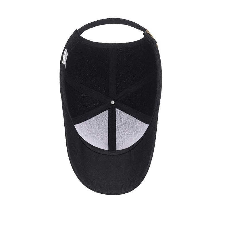 Zhen Yueqi Korean Version of Simple Light Board Baseball Cap, Men's and Women's Outdoor Sun Hat, Bare Body Solid Color Cap