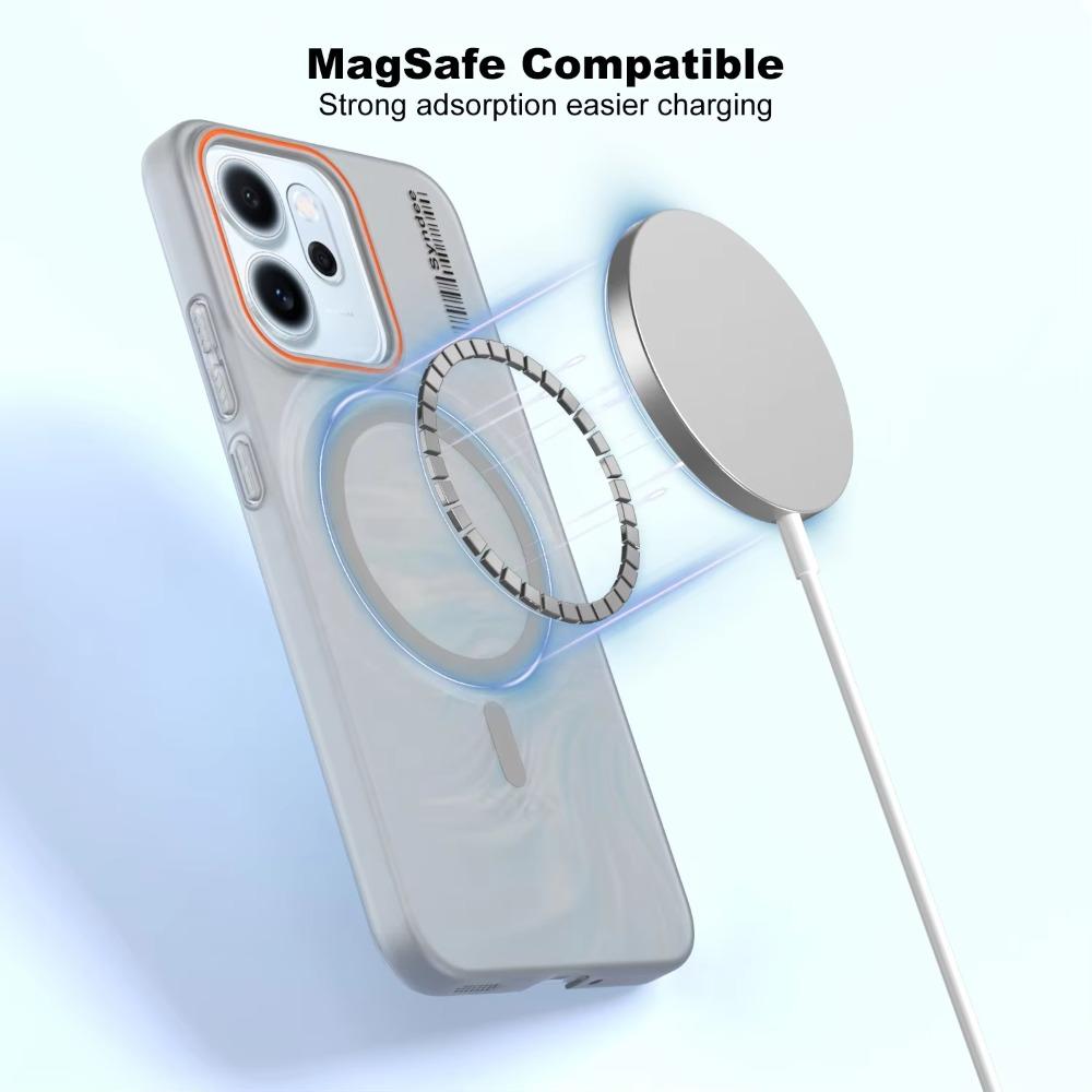 Frosted Matte PC Case For OPPO Reno15 14 13 12 11 F Pro Find X9 X8 Pro Ultra Slim Shockproof Transparent Magnetic Charging Cover
