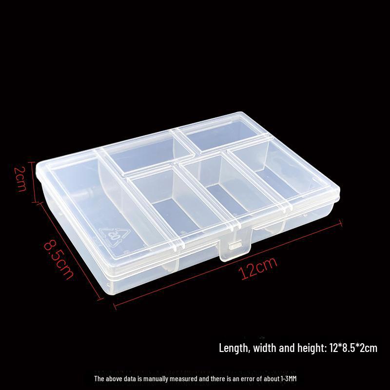Transparent PP Plastic Fishing Tackle Storage Box