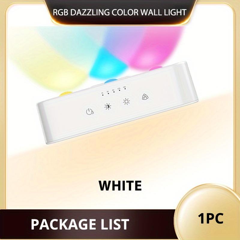 

USB Rechargeable Remote-Controlled Smart Light RGB and White Dimmable Lighting Ambient Lighting with Timer Function белый
